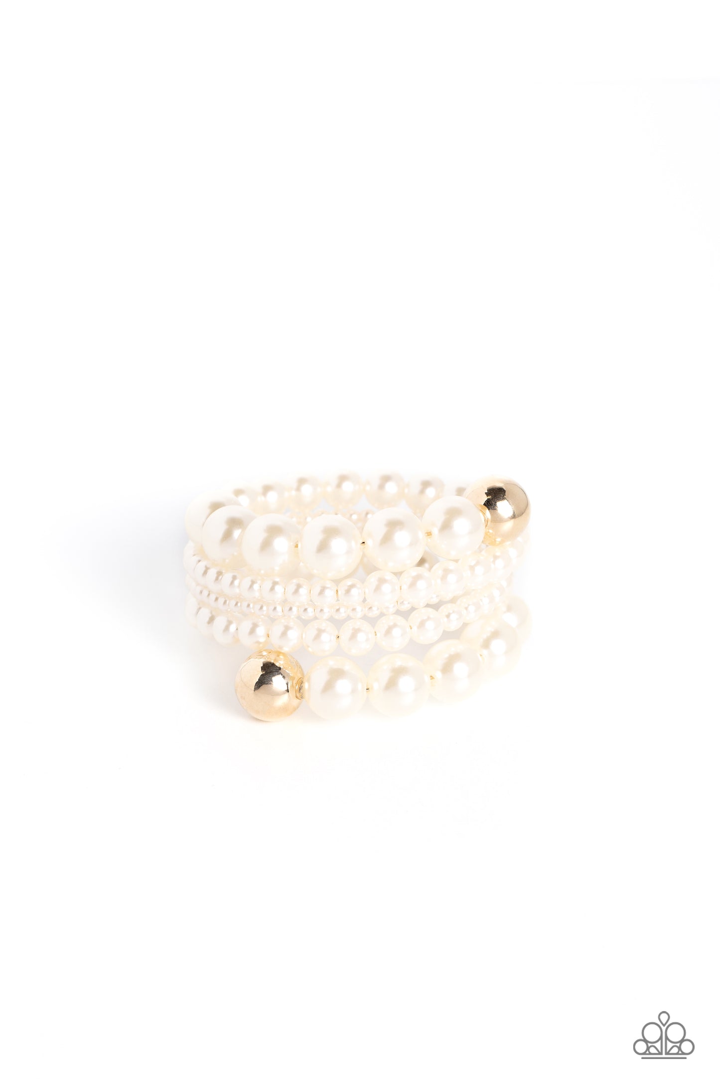Pleasing Pirouette - Gold Bracelet