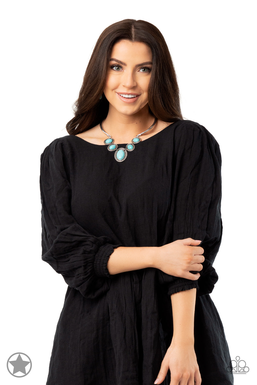 Toast To Perfection - White Blockbuster Necklace