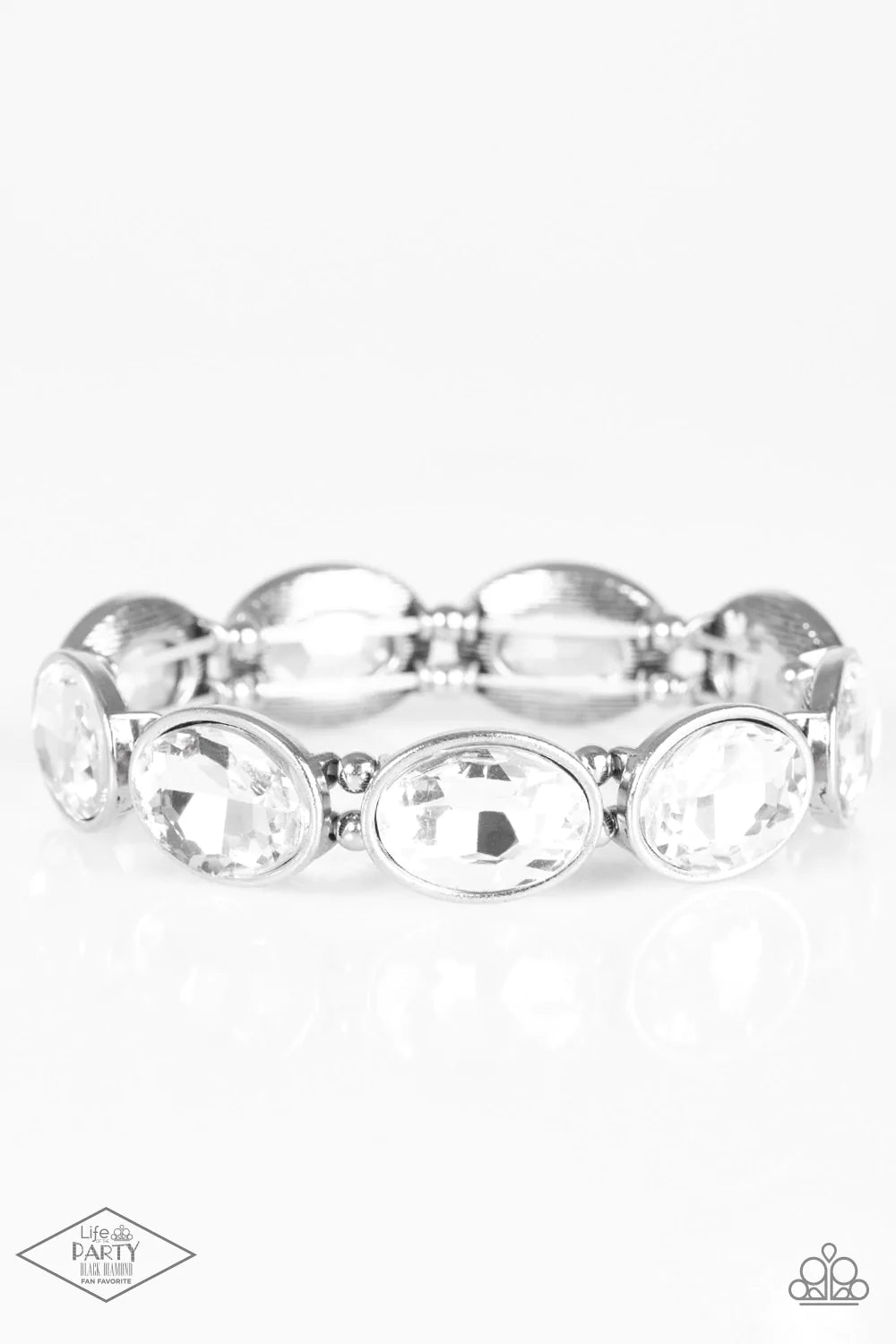 Diva In Disguise - White Bracelet