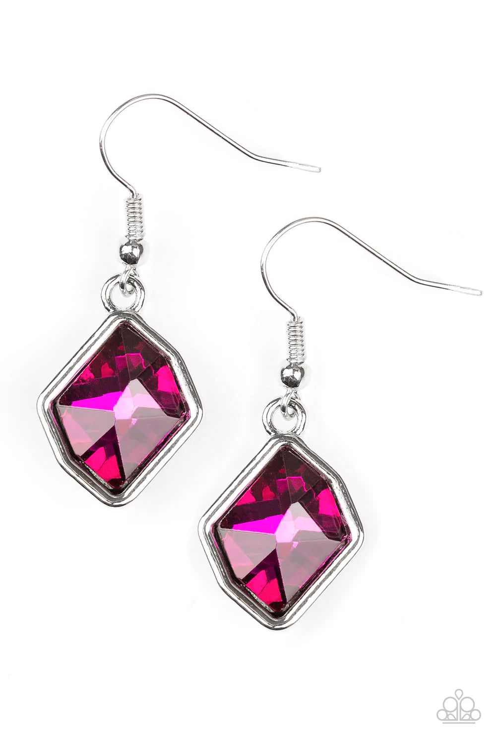 Glow It Up - Pink Earring