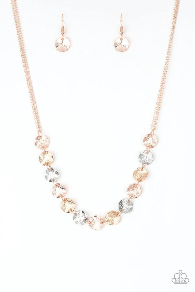 Simple Sheen - Rose Gold Necklace