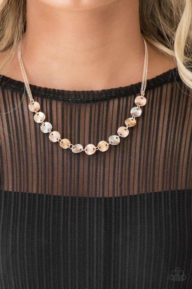 Simple Sheen - Rose Gold Necklace