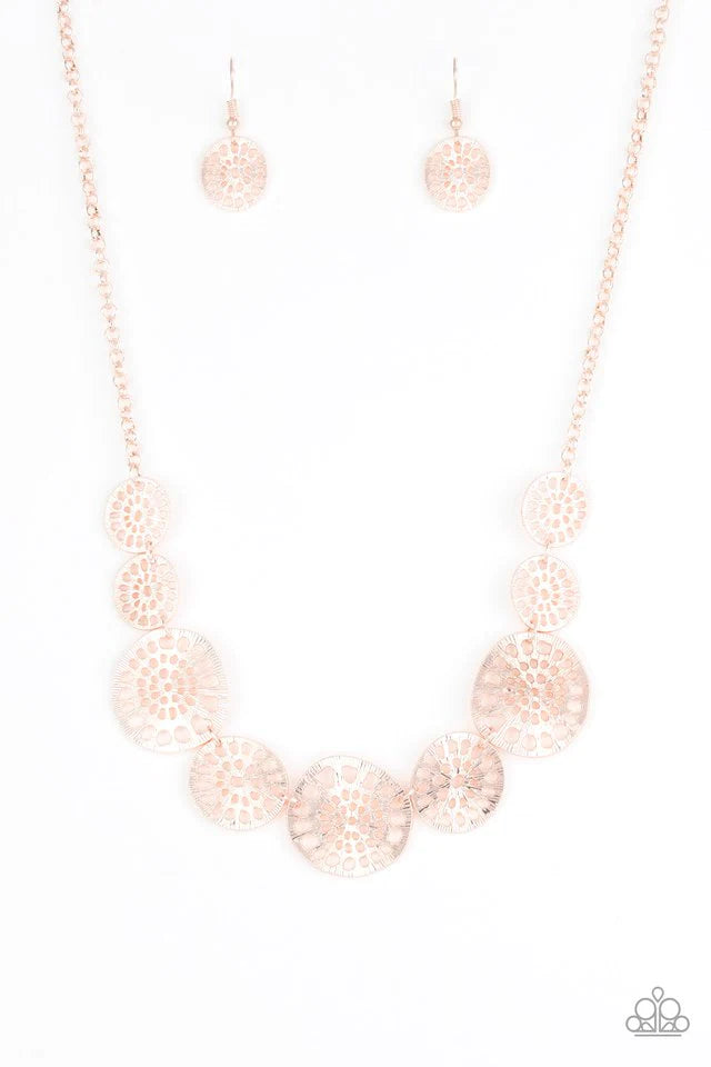 Your Own Free WHEEL - Rose Gold Necklace