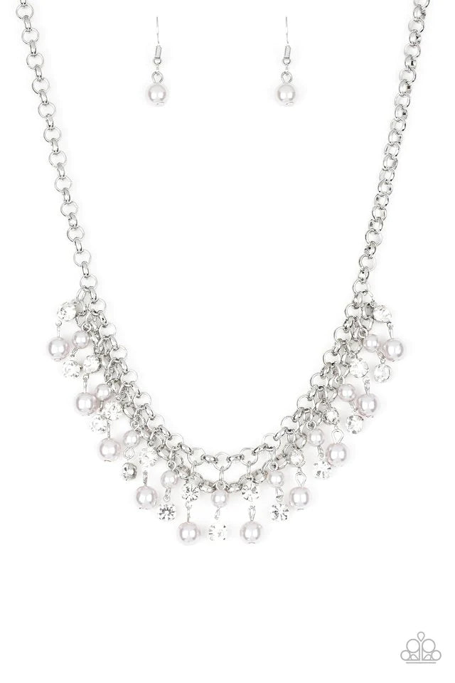A Touch of CLASSY - Silver Necklace
