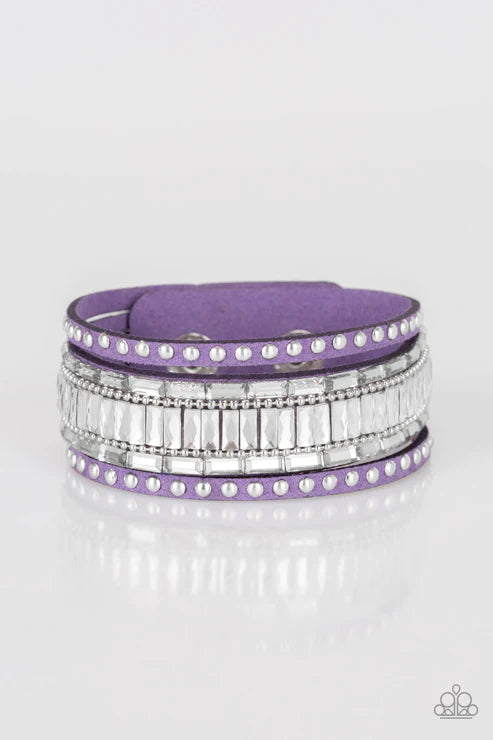 Rock Star Rocker - Purple Urban Bracelet