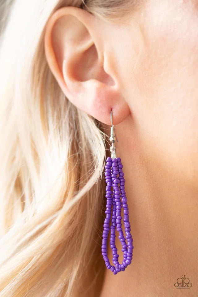 Right As RAINFOREST - Purple Necklace