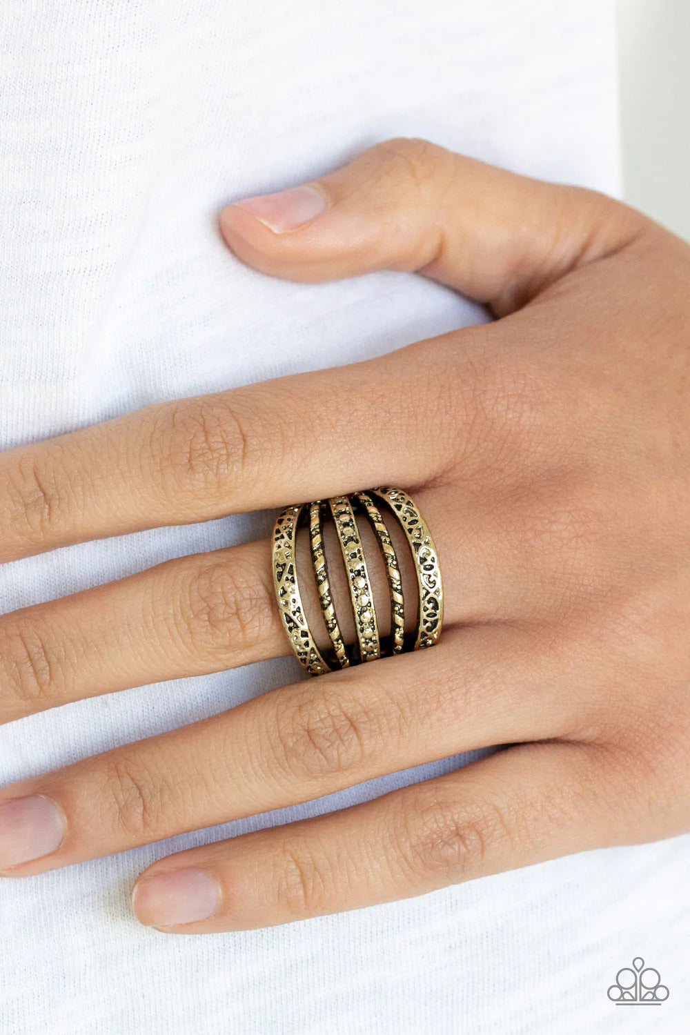 Textile Bliss - Brass Ring