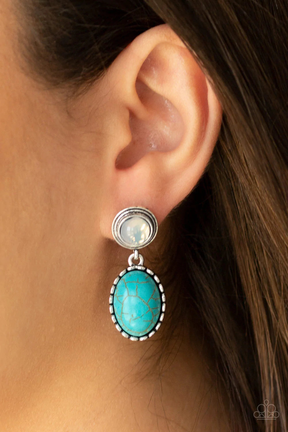 Western Oasis - Blue Post Earring