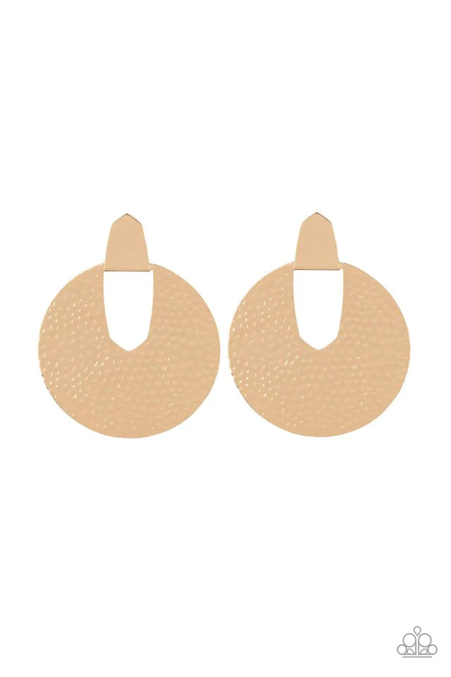 Bold Intentions - Gold Post Earring