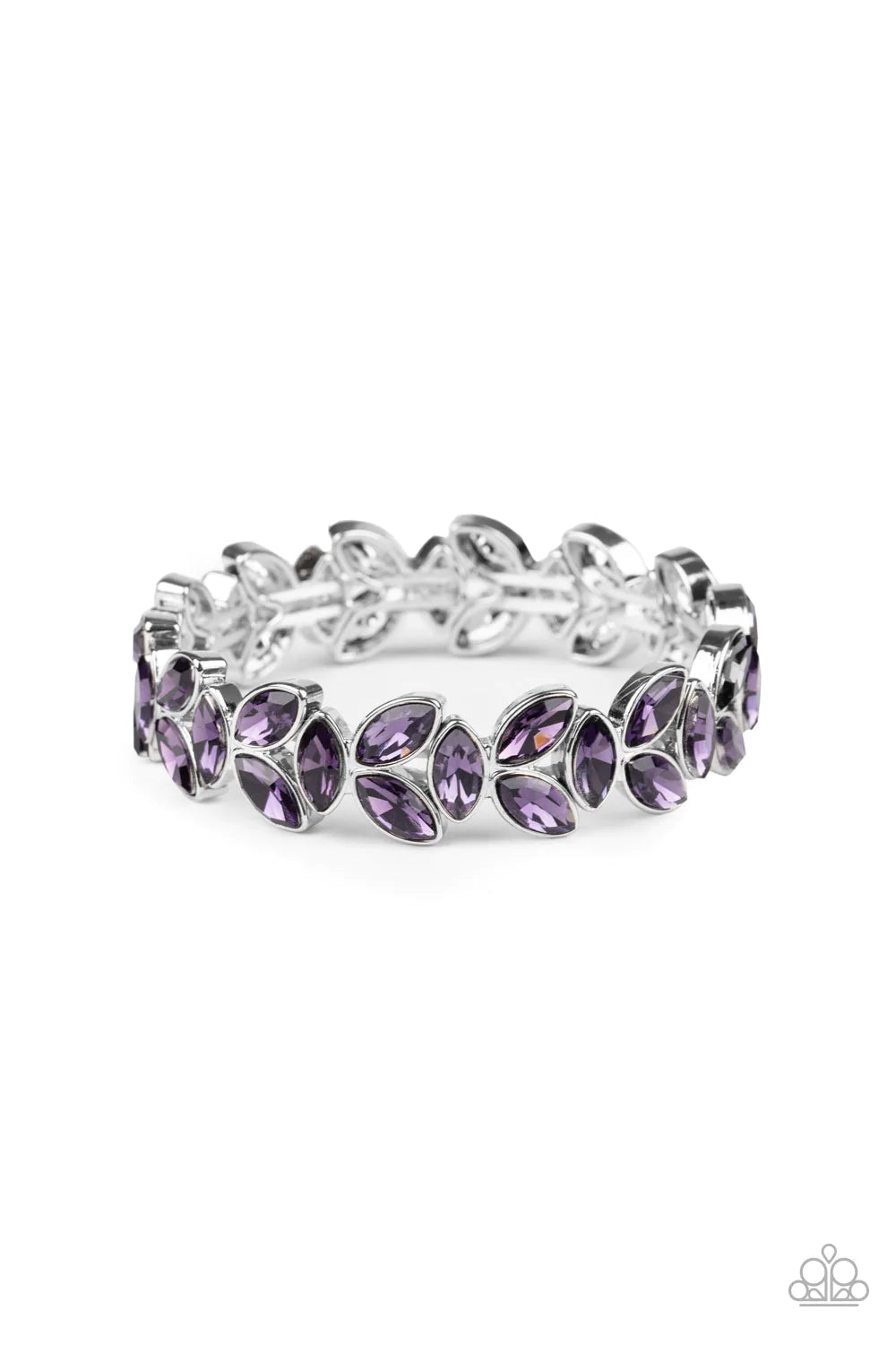Gilded Gardens - Purple Bracelet