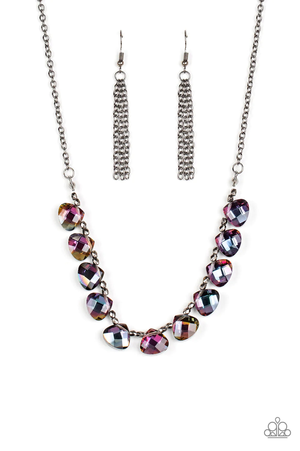Catch a Fallen Star - Purple Necklace