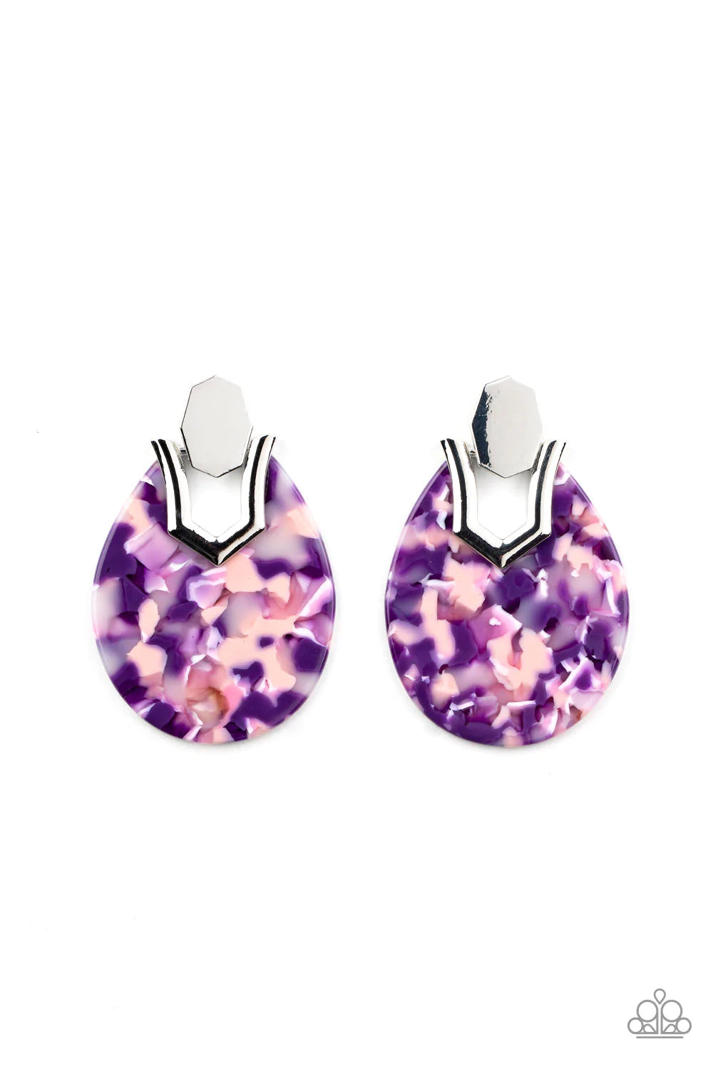 HAUTE Flash - Purple Post Earring