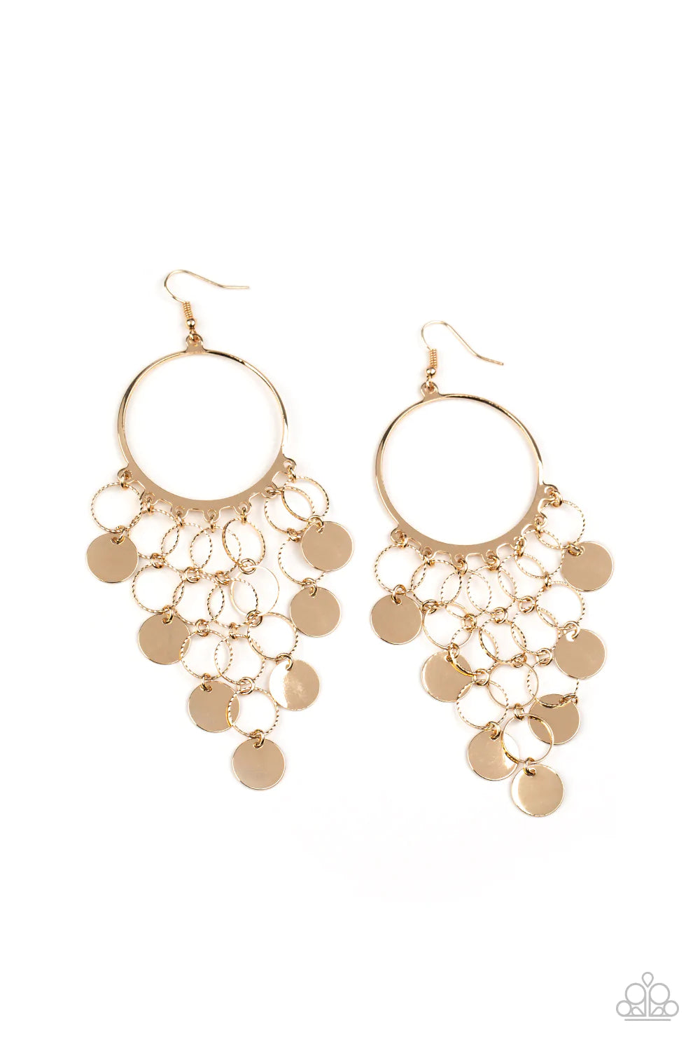 Take a CHIME Out - Gold Earring