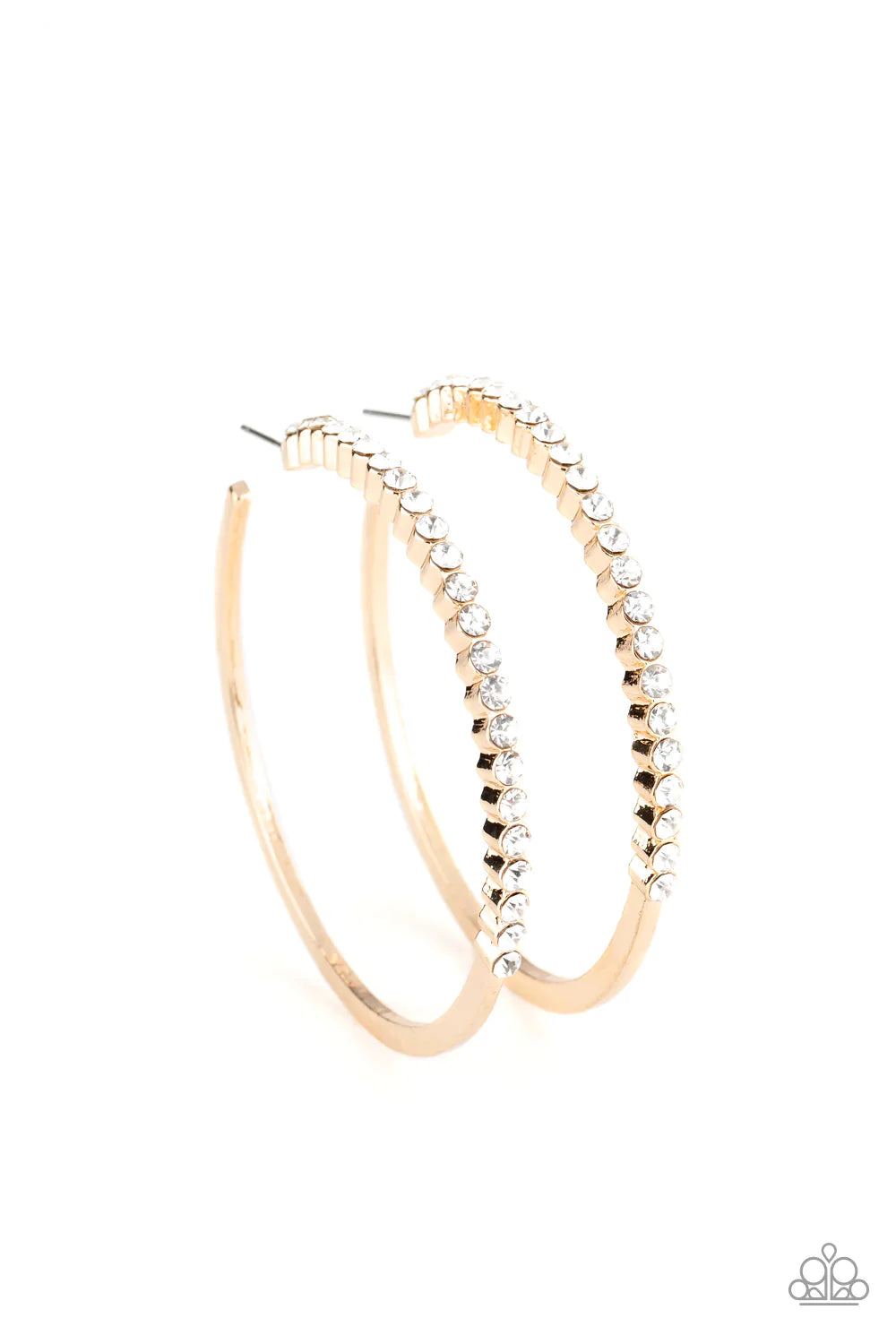 Making Rounds - Gold Hoop Earring