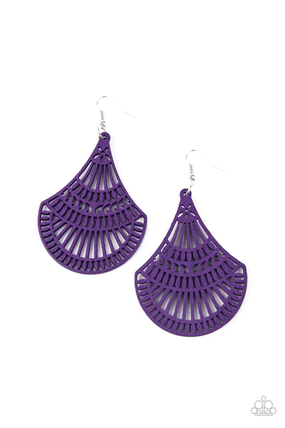 Tropical Tempest - Purple Earring