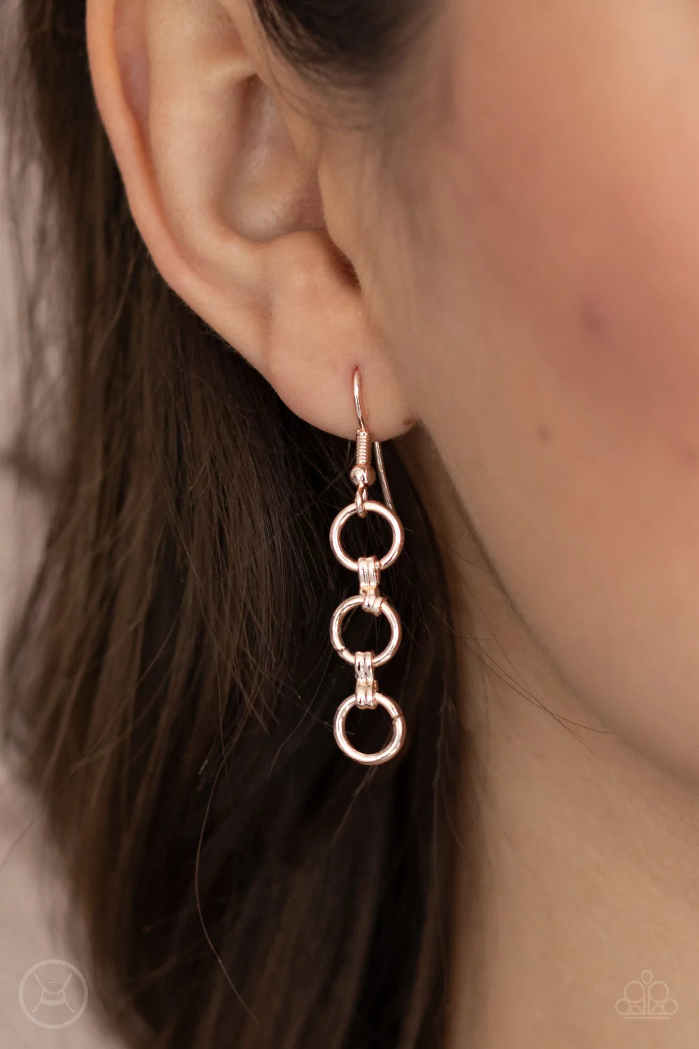 Insta Connection - Rose Gold Choker Necklace