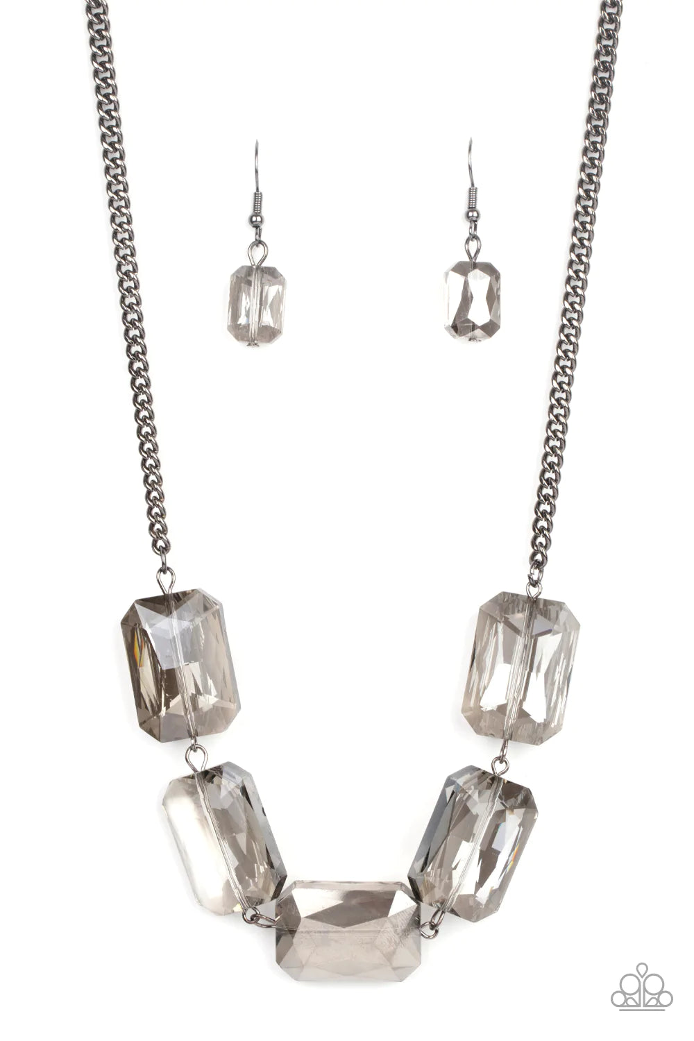 Heart It On The HEIR-Waves - Black Necklace