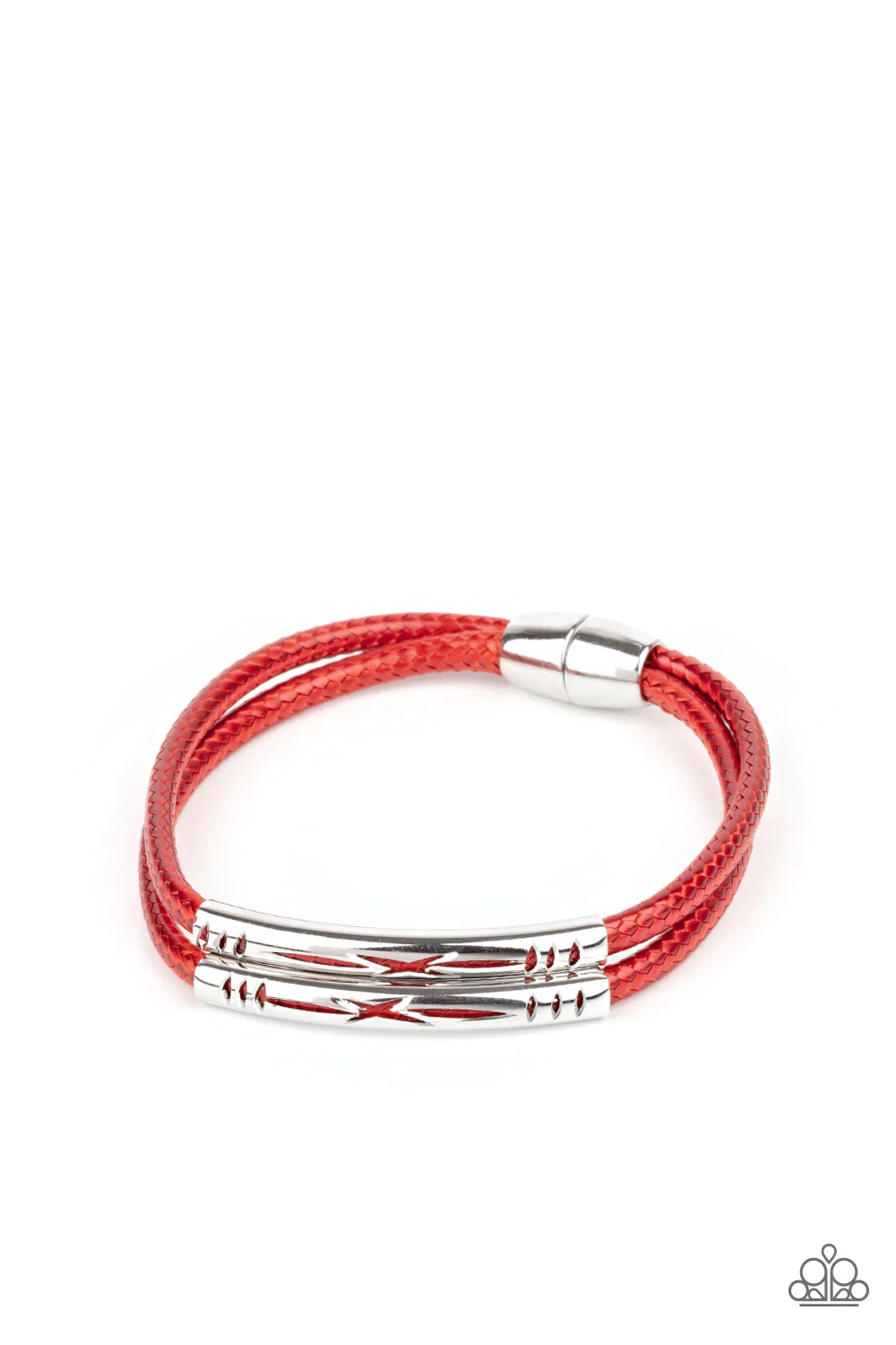 What a WANDER-ful World - Red Bracelet