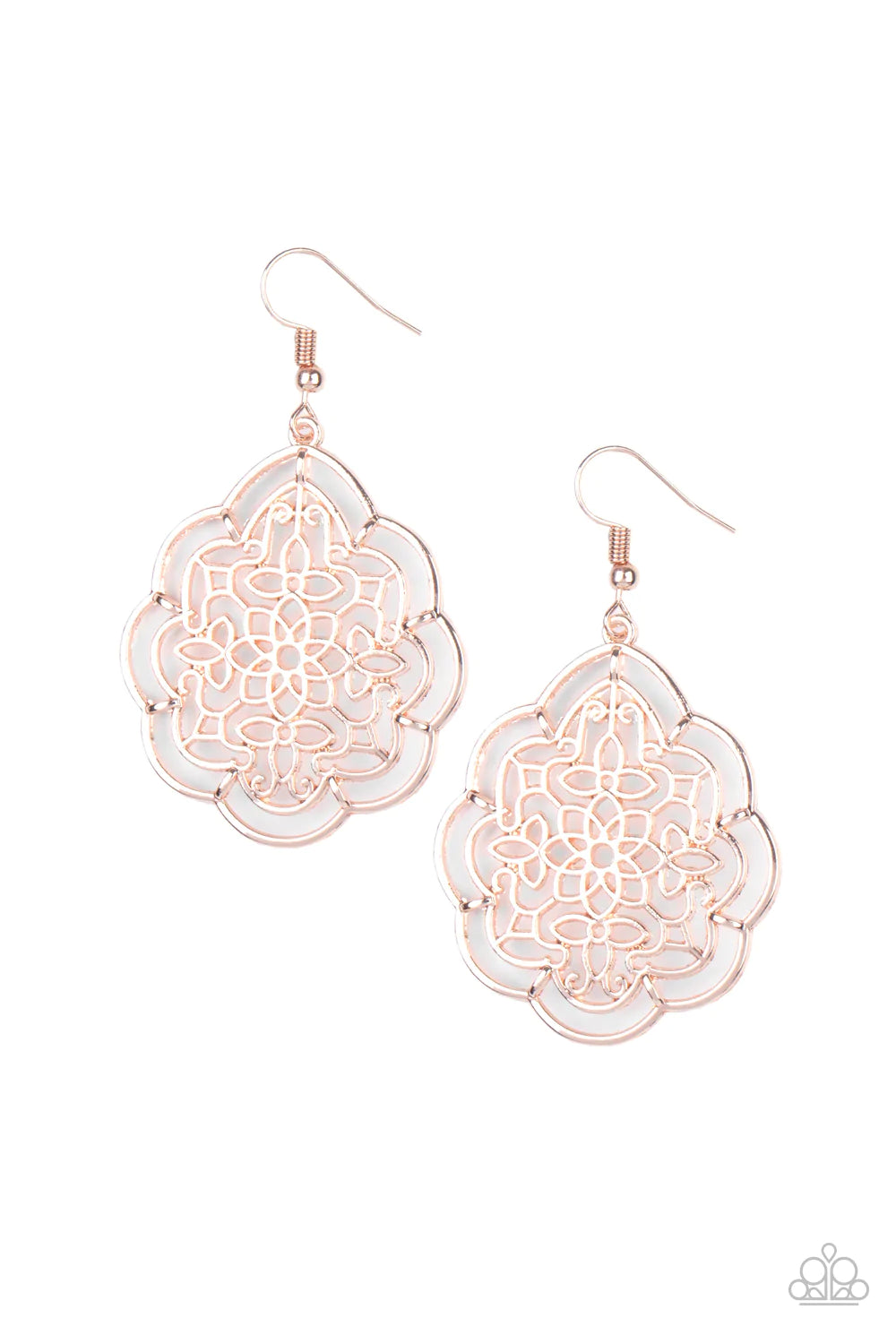 Tour de Taj Mahal - Rose Gold Earring