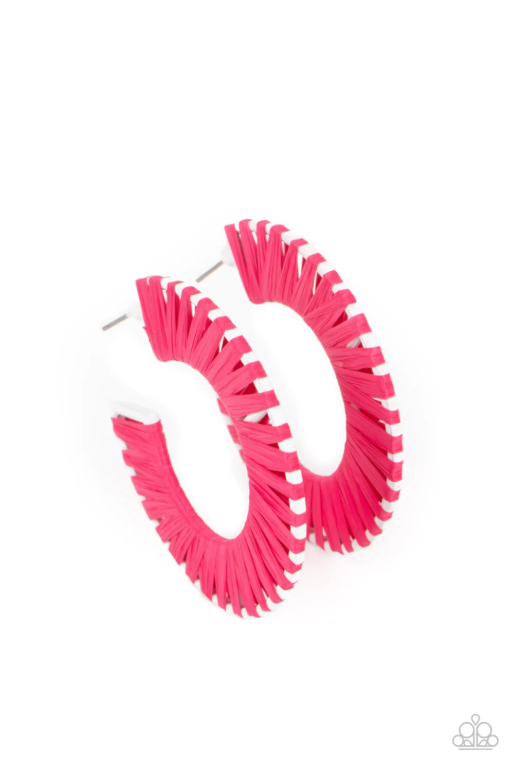 Everybody Conga! - Pink Hoop Earring