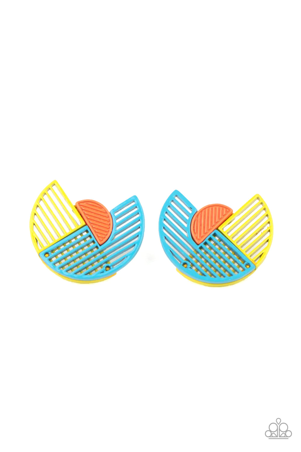 It's Just and Expression - Blue Post Earring