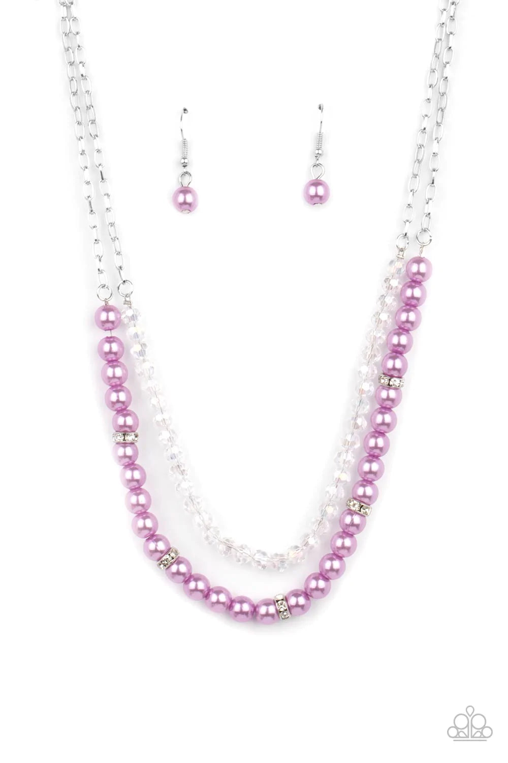 Parisian Princess - Purple Necklace