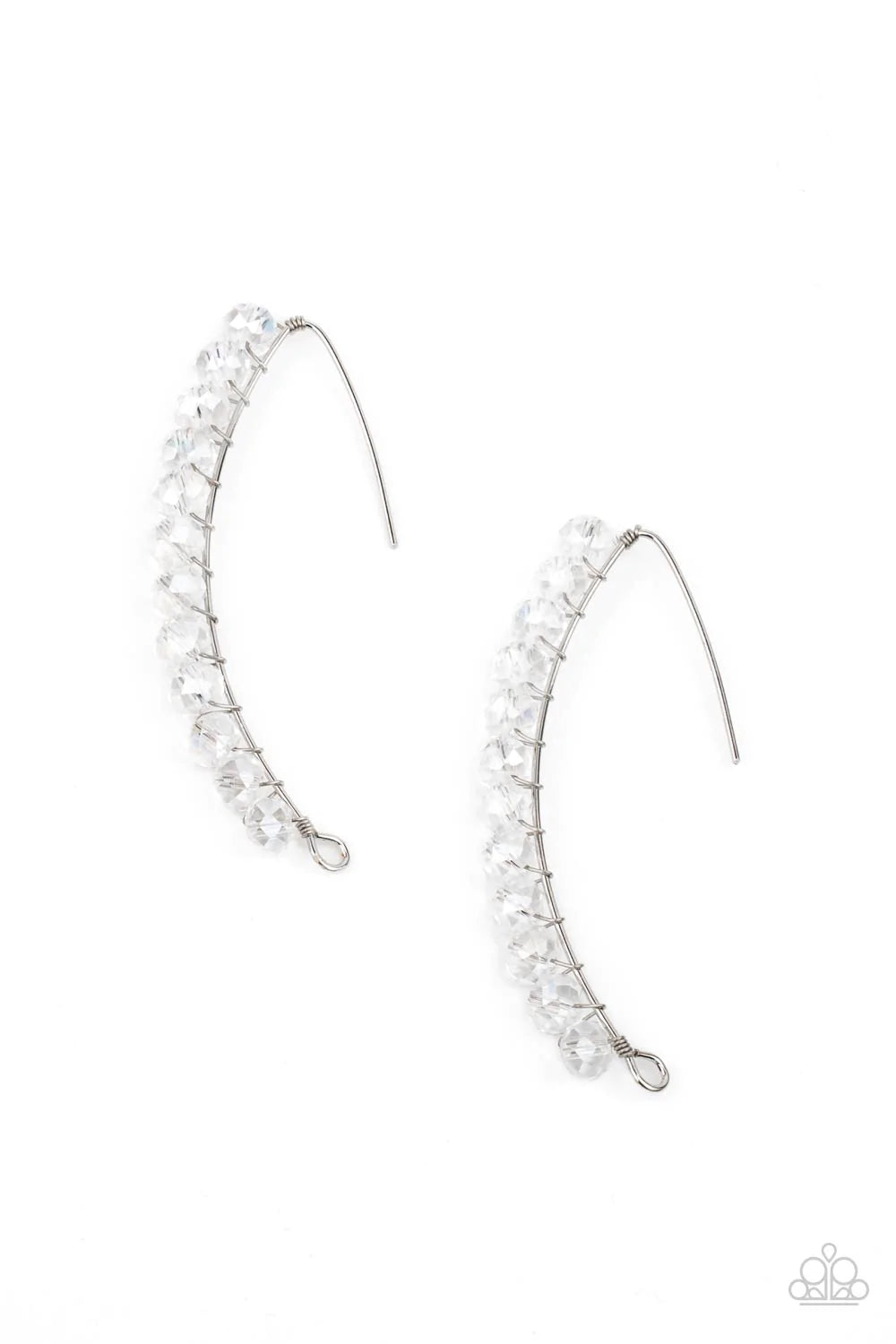 GLOW Hanging Fruit - White Post Earring