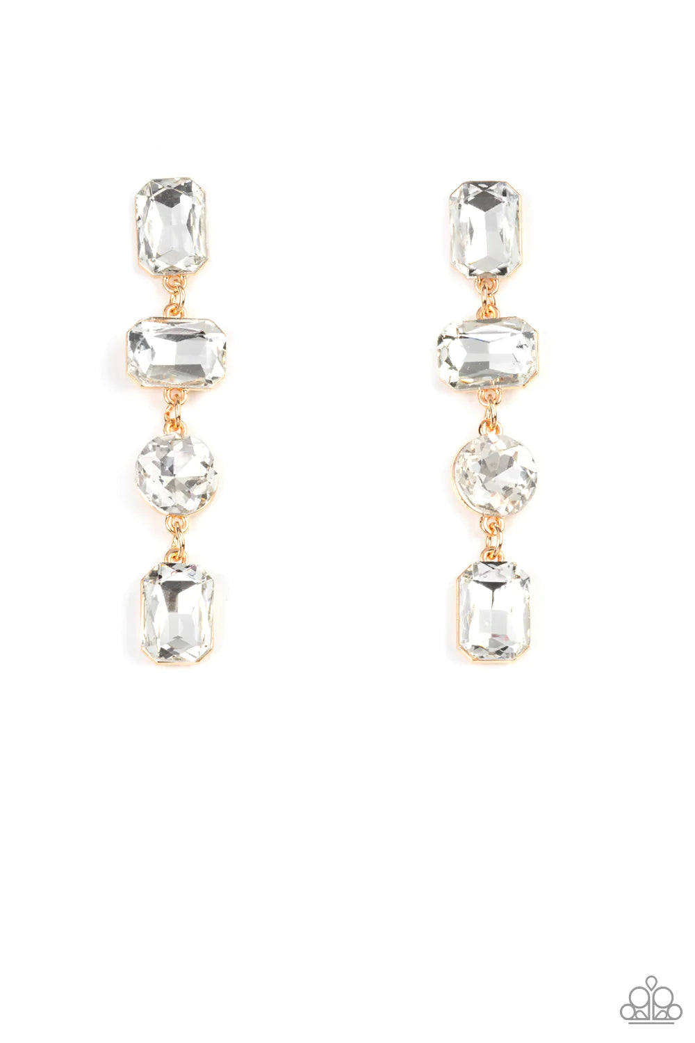 Cosmic Heiress - Gold Post Earring