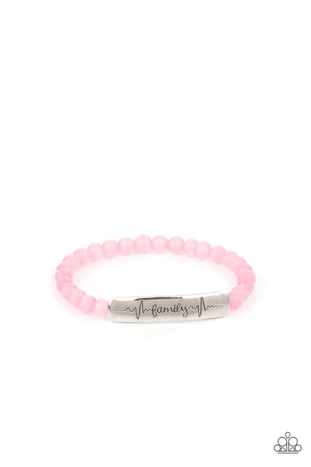 Family is Forever - Pink Bracelet