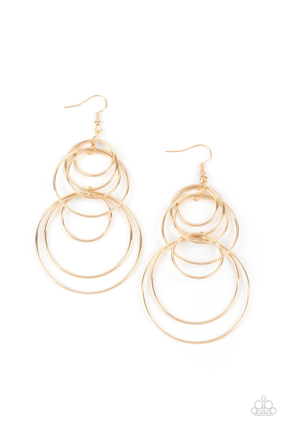 I Feel Dizzy - Gold Earring