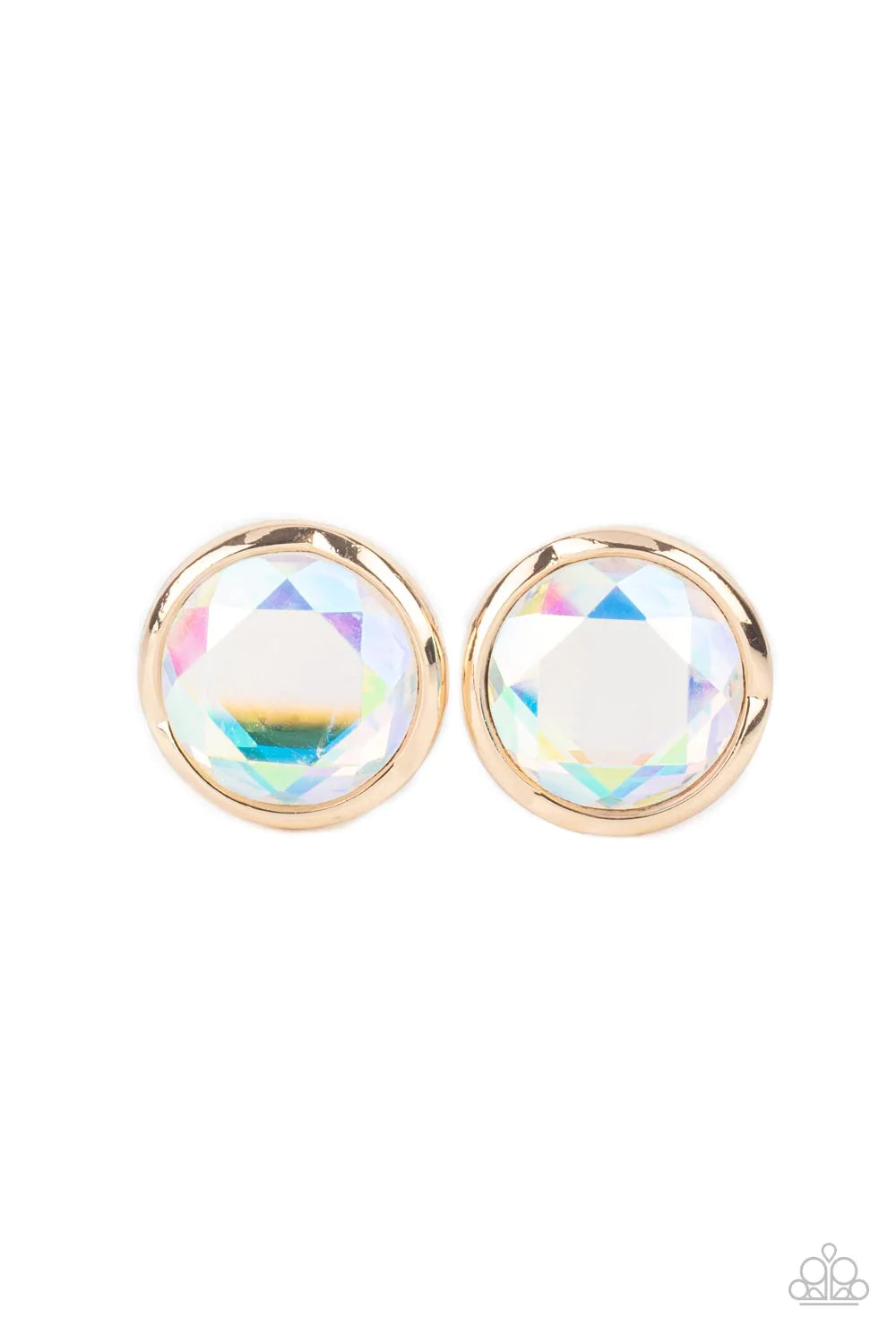 Double-Take Twinkle - Gold Post Earring