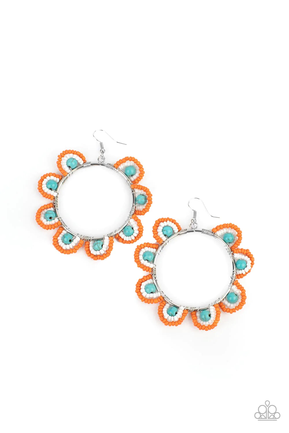 Groovy Gardens - Blue Earring