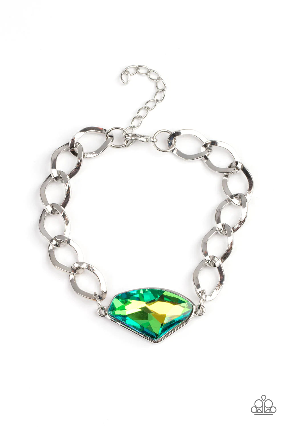 Galactic Grunge - Green Bracelet