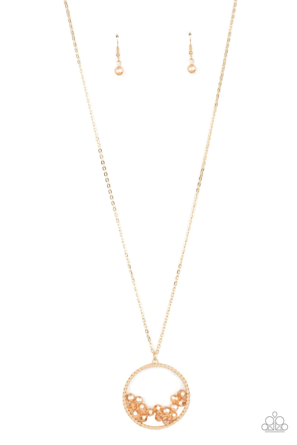Galactic Glow - Gold Necklace