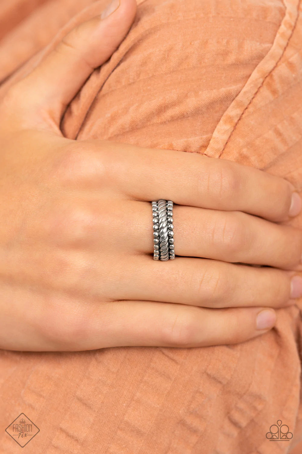 Tangible Texture - Silver Ring