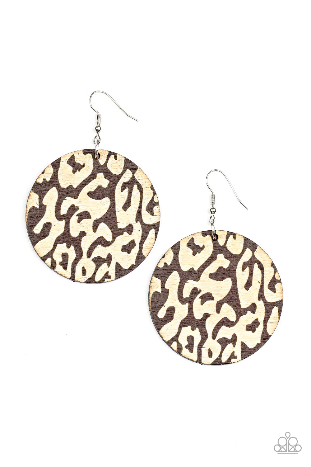 Catwalk Safari - Brown Earring