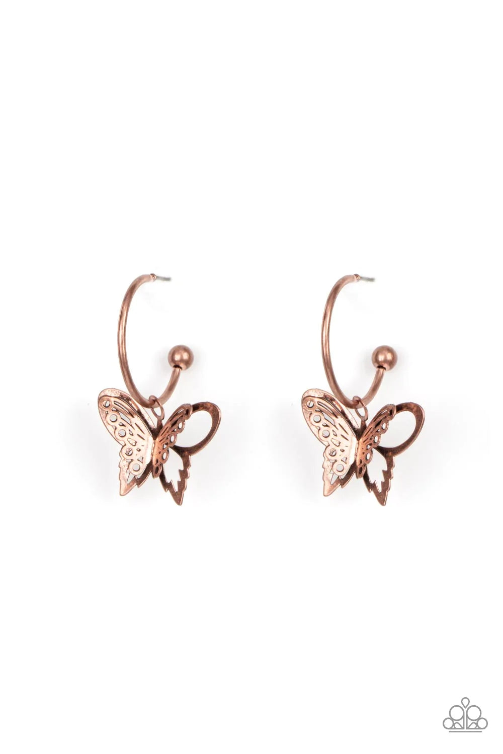 Butterfly Freestyle - Cooper Hoop Earring