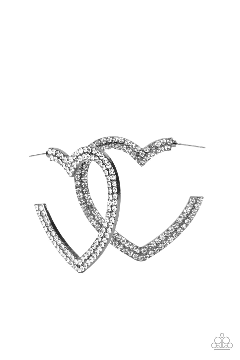 AMORE to love - Black Hoop Earring
