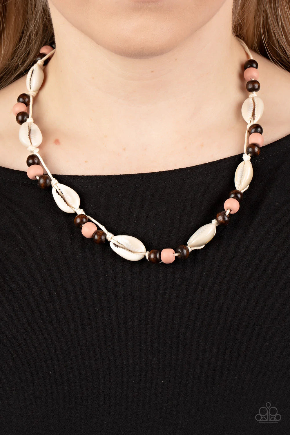 Bermuda Beachcomber - Pink Urban Necklace