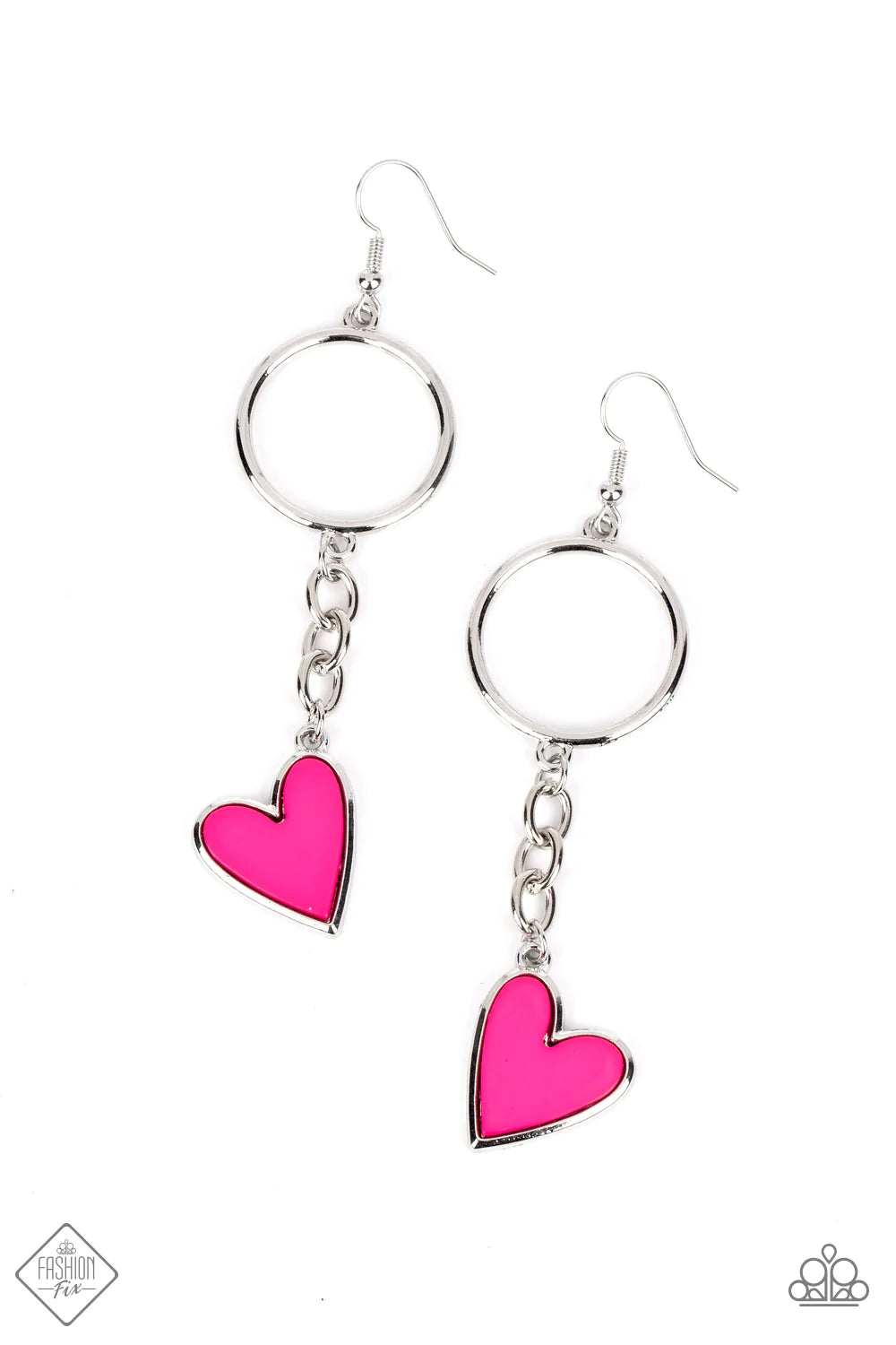 Don't Miss a HEARTBEAT - Pink Earring