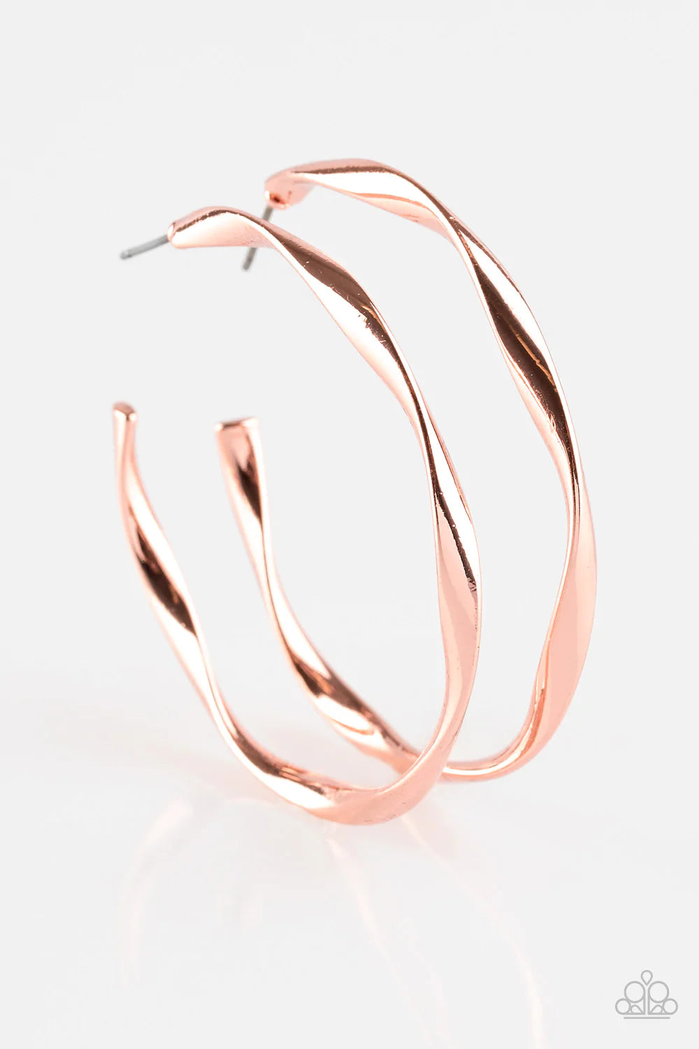 Plot Twist - Cooper Hoop Earring
