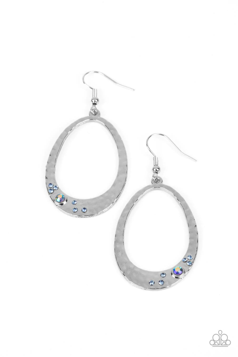 Seafoam Shimmer - Blue Earring