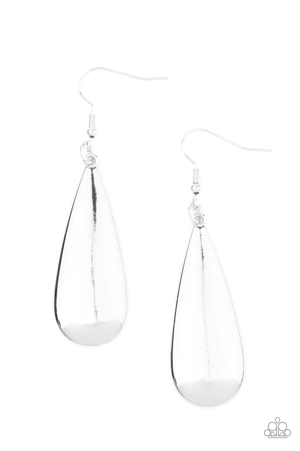 The Drop Off - Silver Earring