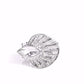 Fan Dance Dazzle - White Ring