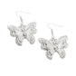 Layered Launch - White Earring
