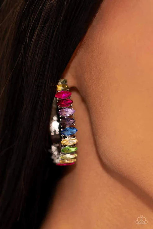 Rainbow Range - Multi Hoop Earring