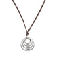 Desert Spiral - Silver Urban Necklace