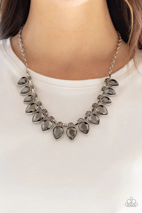 FEARLESS is More - Silver Necklace