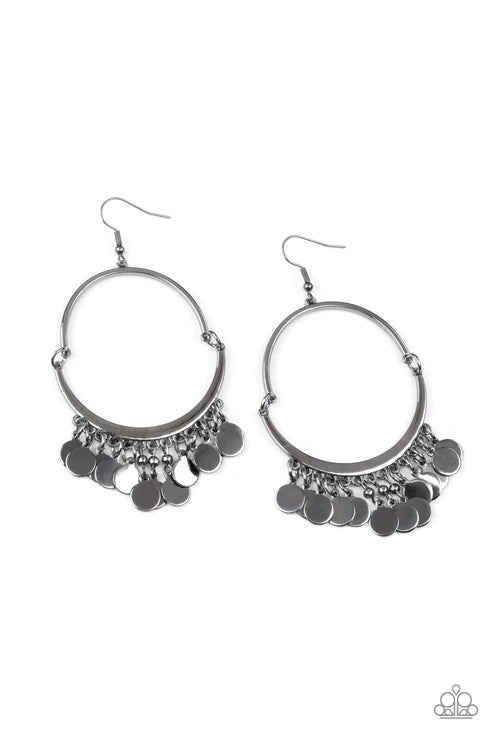 Speed of SPOTLIGHT - Black Earring