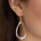 BEVEL-headed Brilliance - Rose Gold Earring